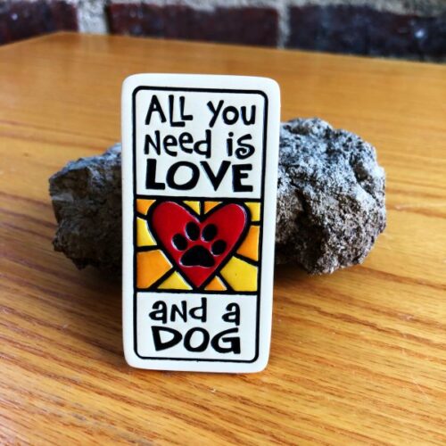 Spooner Creek Magnet Love & a Dog 905