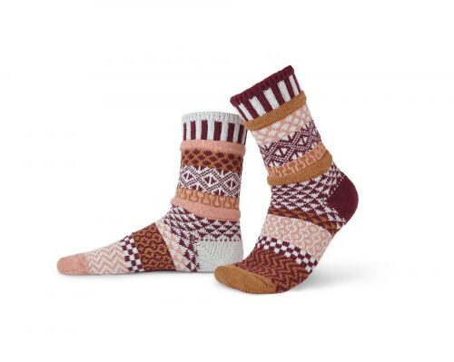 Solmate Amaranth Crew Socks