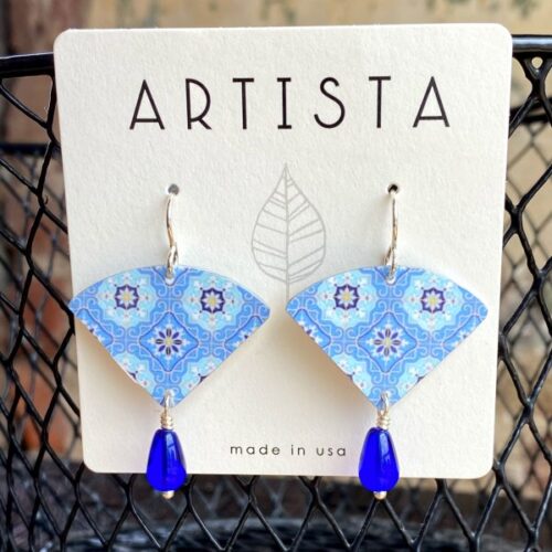 Artista Indie Blue Earrings