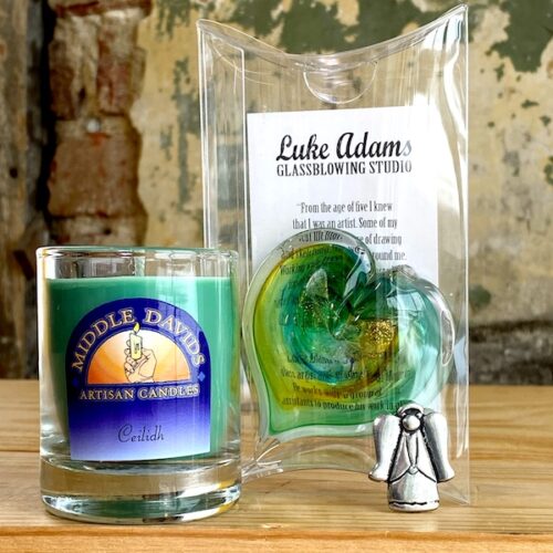 Heart Angel Gift Set:  Green