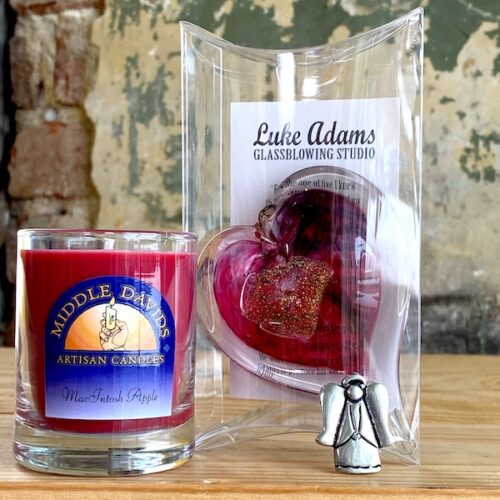 Heart Angel Gift Set:  Red