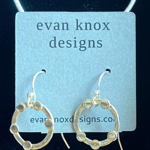 Evan Knox 5 Dot Circles Earrings