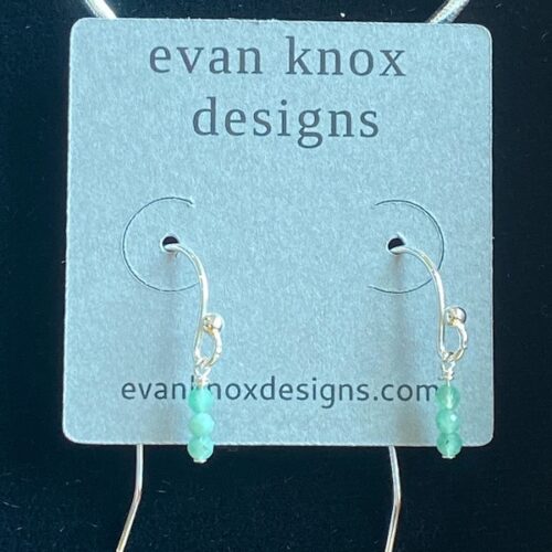 Evan Knox Emerald Stack Earrings