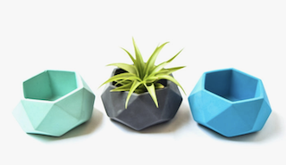 Concrete Geometric Planter